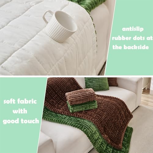 Couch Cover for Dogs Washable Non (Green / 27.6X82.7)