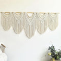 Extral Large macrame wall hanging (Wood Bead-A)