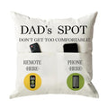 Father's Day Throw Pillow Case (Dad 2-pocket)