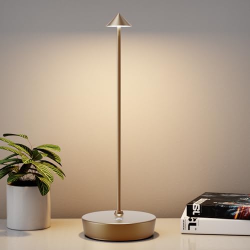 Rechargeable Cordless Table Lamp (Titanium)