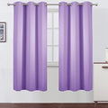 Lavender Thermal Blackout Curtains (Lavender / 42"W x 72"L (Pack of 2))
