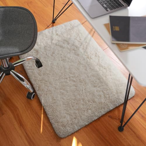 Small Ivory Entryway Throw Rugs for Bedroom (2- Ivory / 2' x 4' (Rectangular))