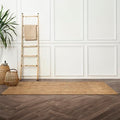 Jute Braided Woven Kitchen Runner 2x6 Feet (2'x6' / Natural)