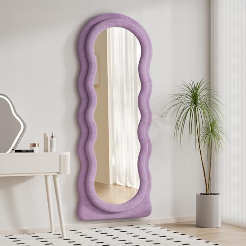 Full Length Mirror (Purple / 63"L x 24"W)