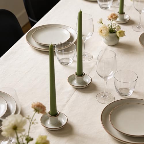 Taper Candles (Olive Glow / 10 Inch-4 Count)