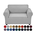 Stretch Chair Couch Cover (Silver / Small（35" - 55"）)