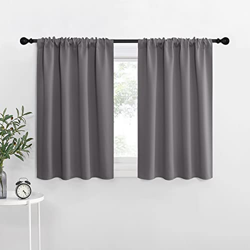 RV Bunk Curtains (Grey / 42"W x 30"L (Pack of 2))