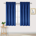 Blackout Curtains for Bedroom Living Room 42 x 45 Inch Long 2 Panels (Classic Blue / 42"W x 45"L (Pack of 2))