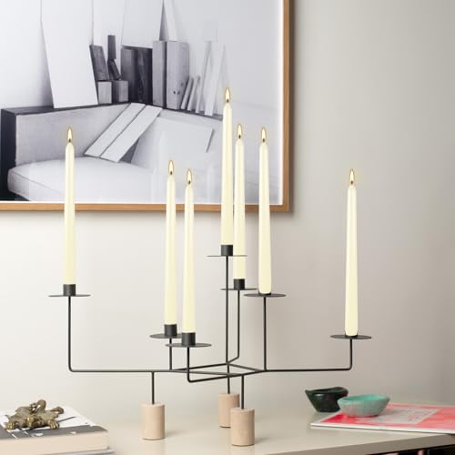 16 Pack Ivory Taper Candles (16 Ivory)