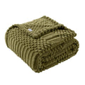 60x80 Inch Green Twin Blanket (Green / Twin(60x80))