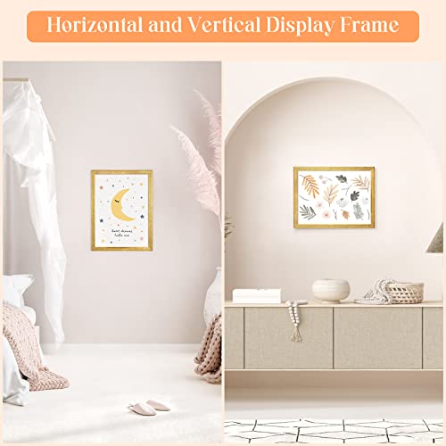Wood 9x12 Frame Gold (Gold / 9x12)