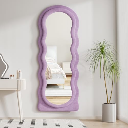 Full Length Mirror (Purple / 63"L x 24"W)