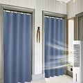 Blackout Curtains for Bedroom Living Dining Room 84 inches Long (Stone Blue / 42"W x 84"L (Pack of 2))