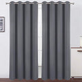 Blackout Curtains 66 x 95 inch (Grey / 66"W x 95"L (Pack of 2))