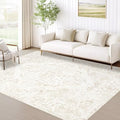 5x7 Area Rugs for Living Room (Boho Beige / 5' X 7' (Rectangular))