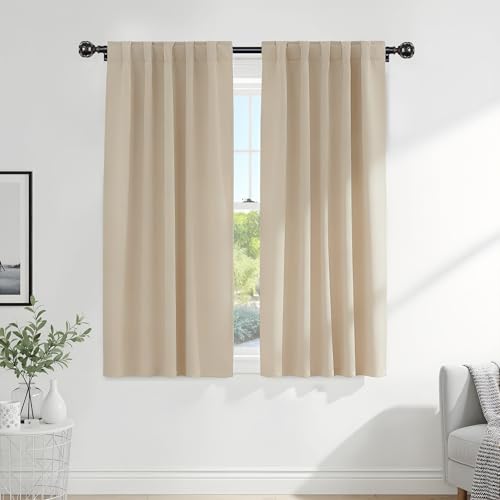Beige Window Treatments (Biscotti Beige / 42"W x 72"L (Pack of 2))