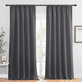 Blackout Curtain Panels for Window (Grey / 52"W x 95"L (Pack of 2))
