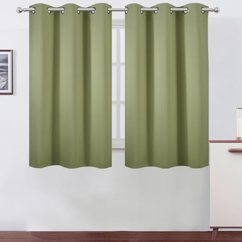 Sage Green Blackout Curtains (Sage Green / 38"W x 54"L (Pack of 2))