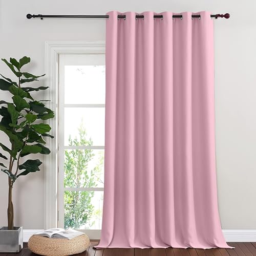 Blackout Curtains & Drapes (Rouge Pink / 80"W x 144"L (Pack of 1))