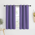 Bedroom Blackout Curtains and Drapes (Lilac Purple / 34"W x 50"L (Pack of 2))