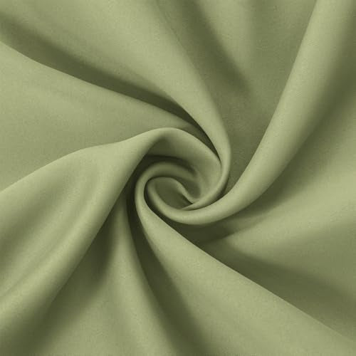Blackout Curtains 42 x 63 inch (Sage Green / 42"W x 63"L (Pack of 2))