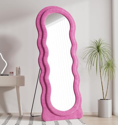 Full Length Mirror (Hot Pink / 63"L x 24"W)