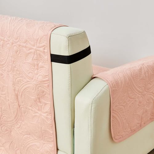 Reversible Sofa Cover (Sofa / Dusty Rose / Taupe)