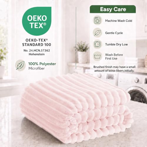 Pink Twin Blanket for Bed (Pink / Twin (60" x 80"))
