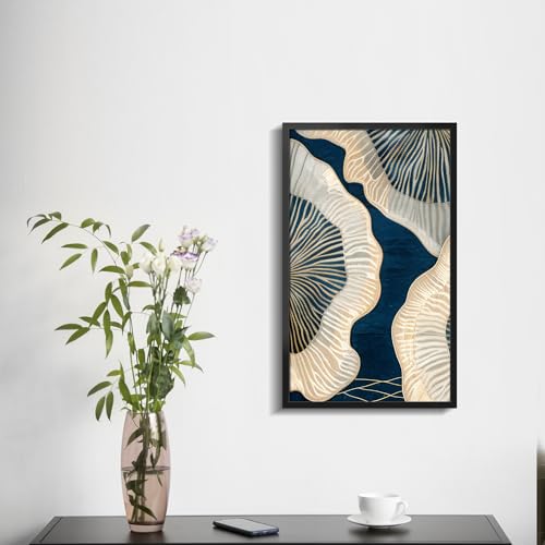 12x20 Picture Frame for Wall Display (Black / 12x20)