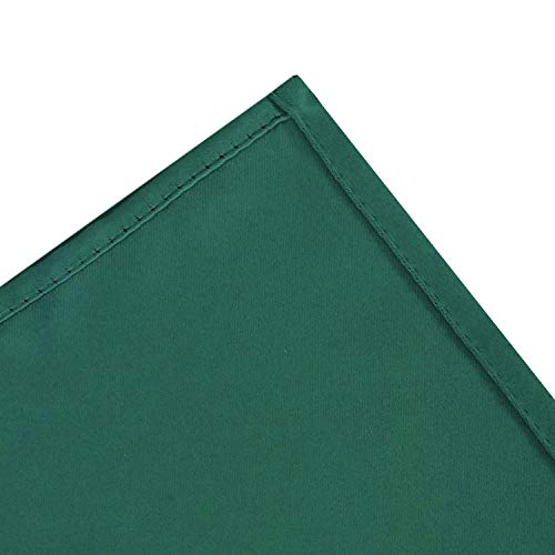 Dark Green Thermal Blackout Curtains (Green / 42"W x 72"L (Pack of 2))