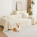 Couch Cover for Pets (71" x 118" / Tassels Edge-beige)