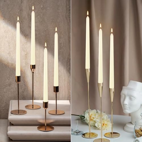 16 Pack Ivory Taper Candles (16 Ivory)