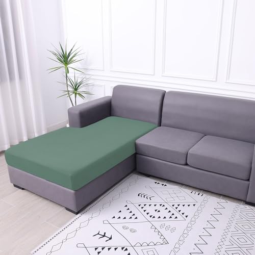 Waterproof Sectional Couch Covers (Green / Chaise XL)
