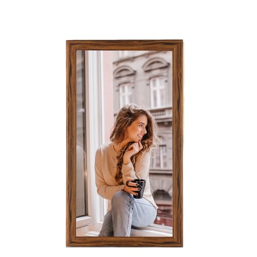 11x22 Wood Frame Brown (Brown / 11x22)