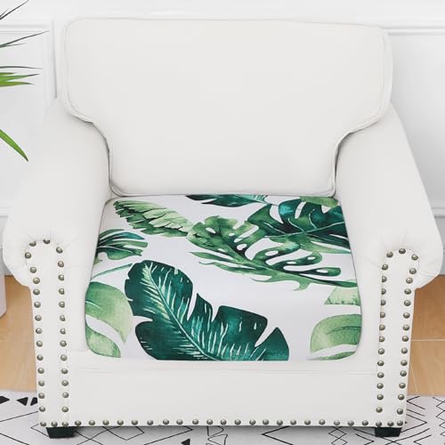 Printed Couch Cushion Covers (Green / Seat 1 Pack)