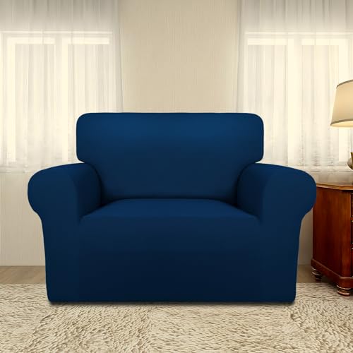 Super Stretch Sofa Slipcover (Small-XL Oversized Sofa / Navy)