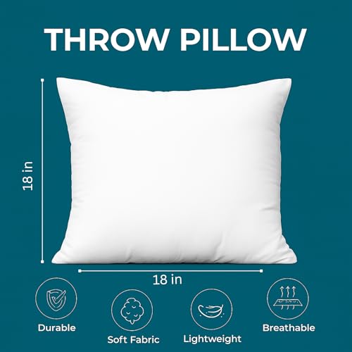 Throw Pillow Inserts 18x18 2 (18x18 / 01: White)