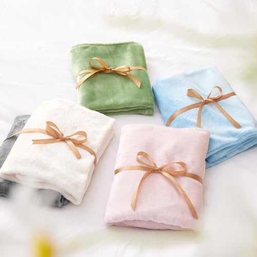 Flannel Pillowcases Standard Set of 2 (Sage Green / 26" x 20" (Pack of 2))