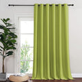 Blackout Curtains & Drapes (Fresh Green / 80"W x 144"L (Pack of 1))