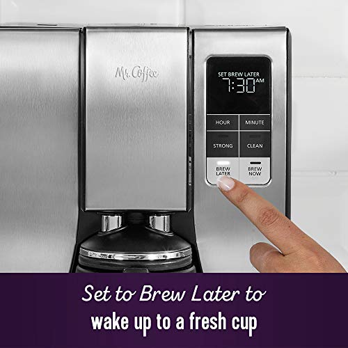 10 Cup Programmable Coffee Maker (Stainless Steel / 10 Cup Thermal Carafe + Strong Brew)