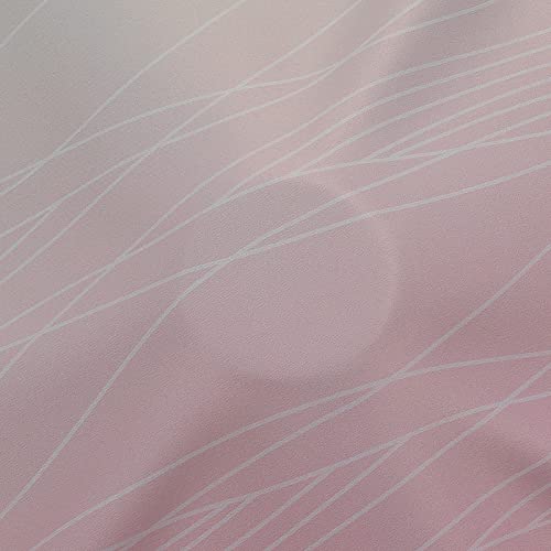 Sage Green and Pink Ombre Blackout Curtains for Bedroom (Sage and Pink / 52"W x 45"L (Pack of 2))