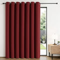 Blackout Patio Sliding Door Curtains (Burgundy Red / 60"W x 90"L (Pack of 1))