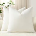 Euro Sham Covers 26x26 Ivory White (Cloud Danser / 26" x 26" (Pack of 2))