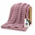 Soft Pink Throw Blanket for Couch Decor Gifts 50"x70" (Pink / Throw XL)
