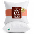12x12 Pillow Inserts (White / 12x12 Inch)