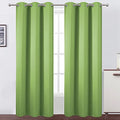 Light Green Thermal Blackout Curtains (Light Green / 38"W x 84"L (Pack of 2))