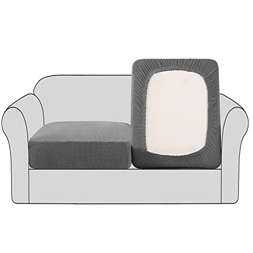 High Stretch Couch Cushion Covers (Dove)