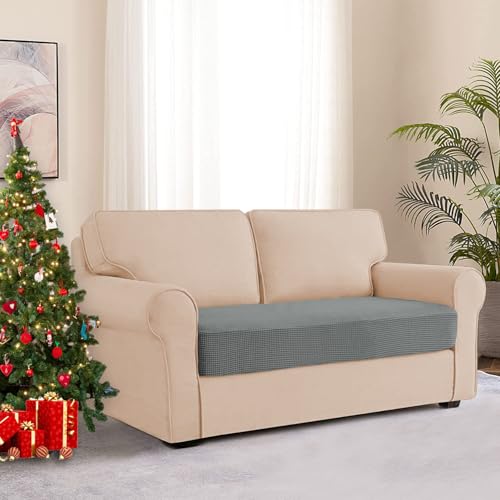 Couch Seat Cushion Covers (Medium / Dove Grey)