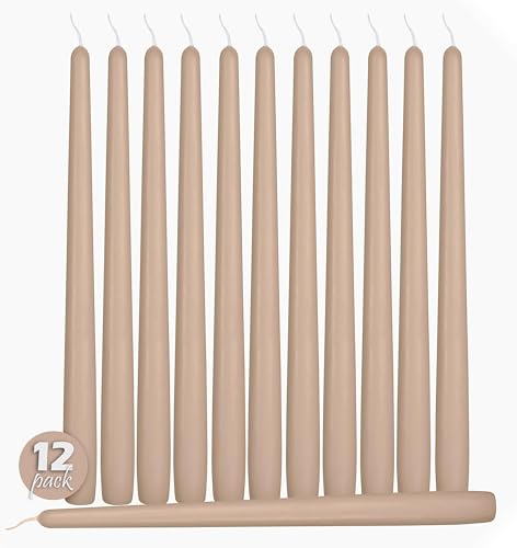 12 Pack Tall Taper Candles (14 inch)