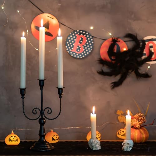 Halloween Candelabra (2pcs / Black-3arm)
